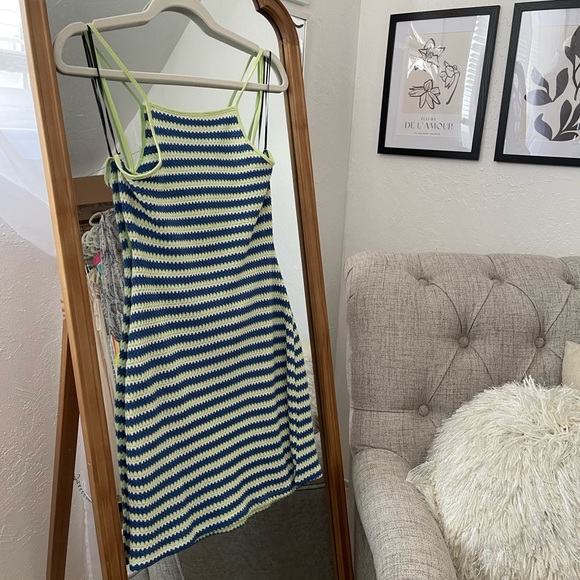 HYFVE Double Zero NWT Striped Mini Dress. - Picture 5 of 7